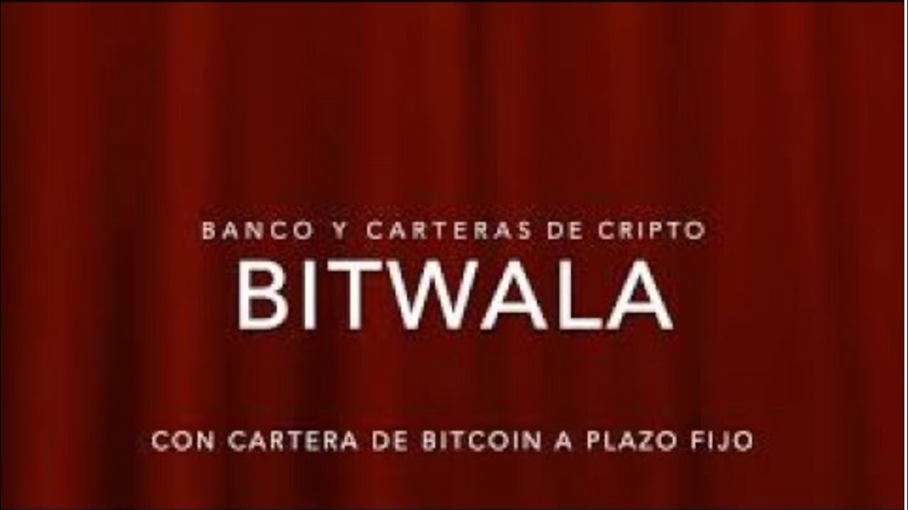 Bitwala - Cripto wallet y banco con tarjeta de débito