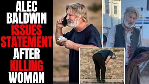 Alec Baldwin Issues Statement After Killing Woman, Injuring Director On Set Of "Rust"