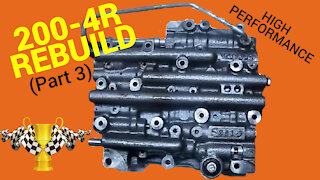 200-4r Rebuild (part 3) - Valve Body Teardown
