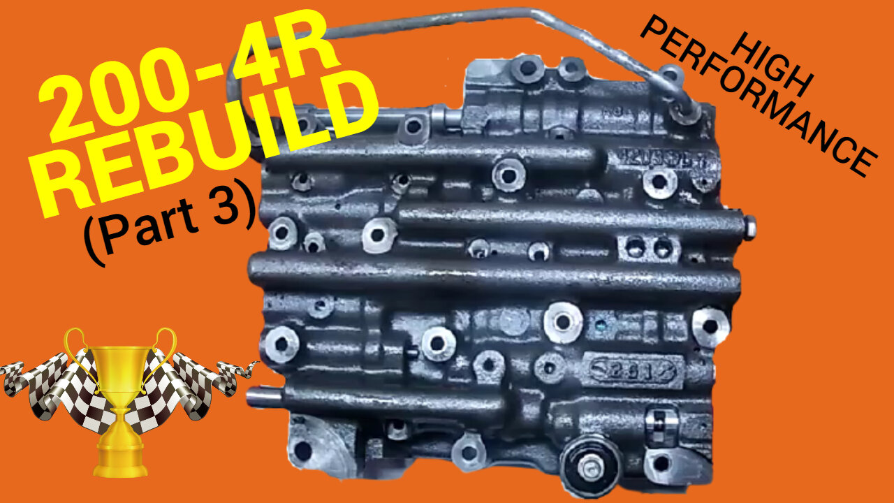 200-4r Rebuild (part 3) - Valve Body Teardown