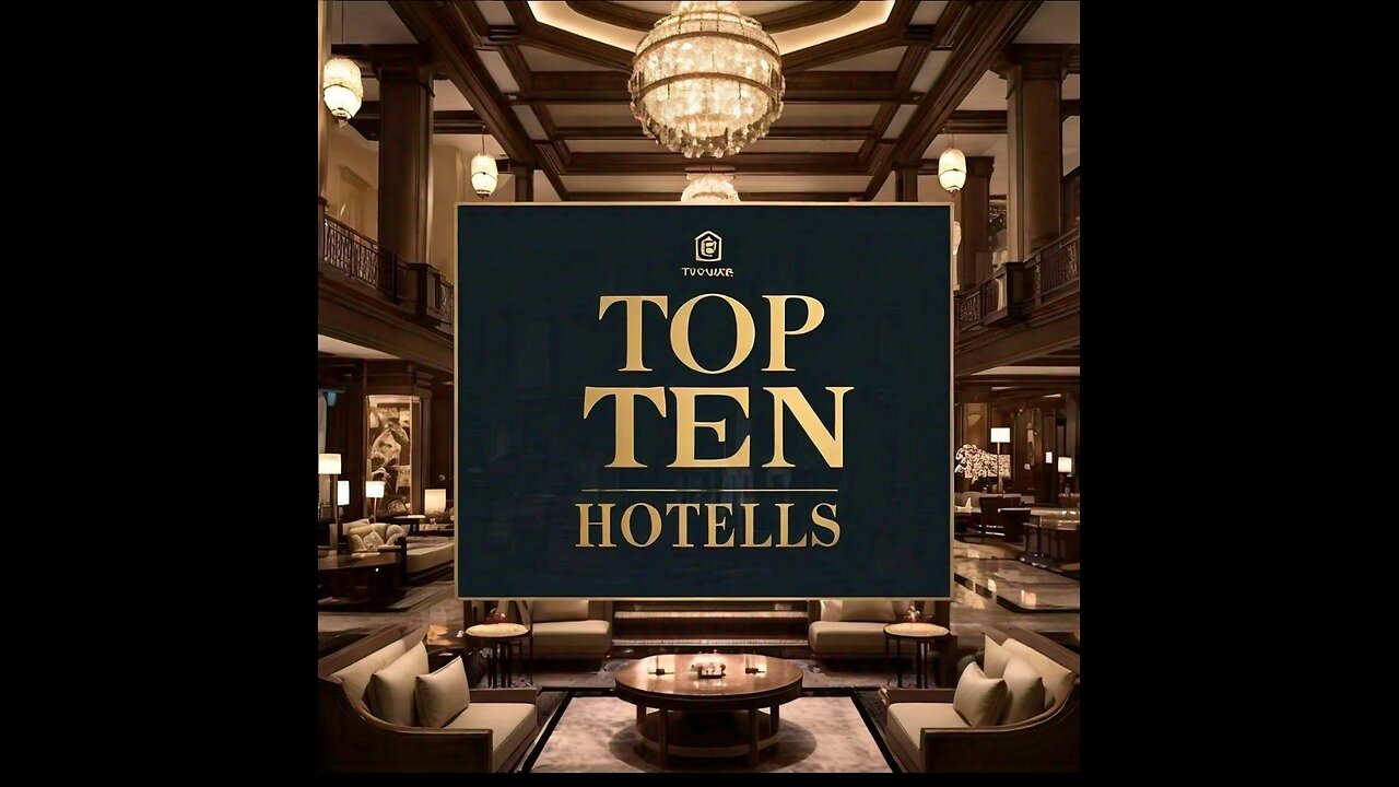 TOP TEN MOST LUXURIOUS HOTELS FOR SUMMER VACATION HOLIDAYS