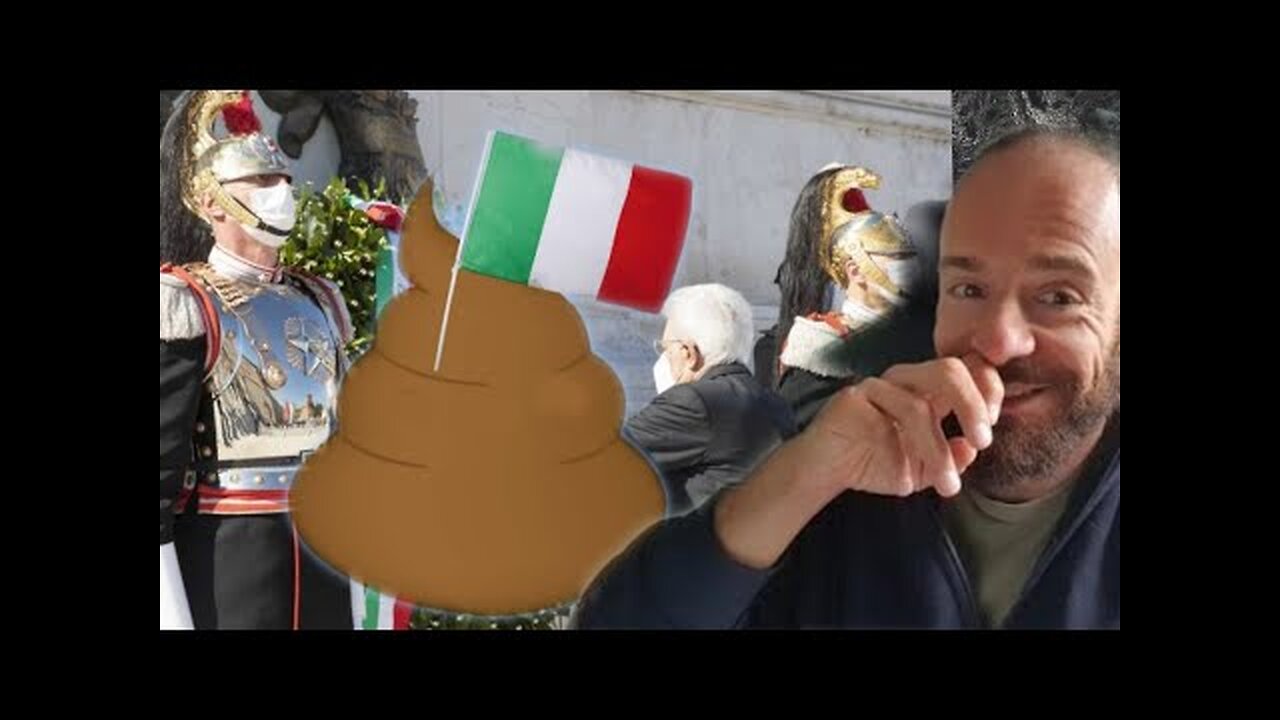 FESTA DELLA REPUBBLICA DELLE BANANE DI MERDALIA💩 commento al discorso del 2 giugno 2023 del Presidente della Repubblica delle banane Sergio Mattarella dagli italiani residenti all'estero-TUTTI I POLITICI SONO GLI SCHIAVI DEI BANCHIERI LORO PADRONI