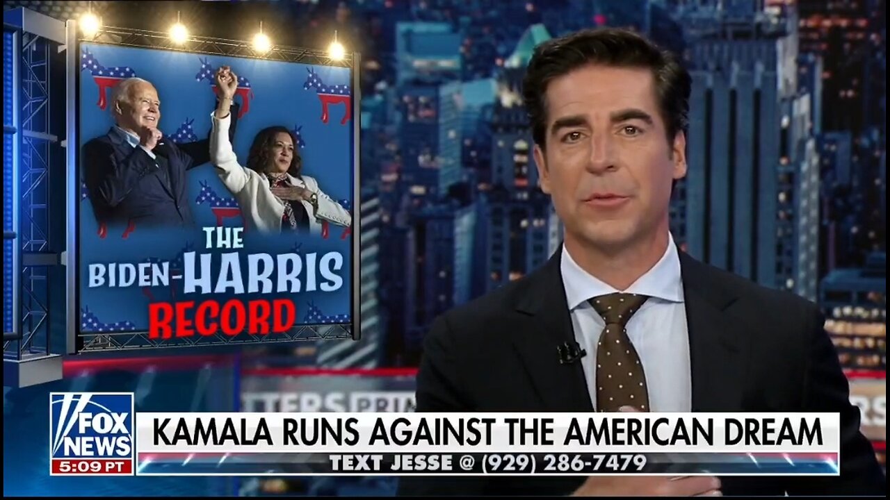 Watters: Kamala Campaign Is An Illusion Of Change That Only Bamboozles People