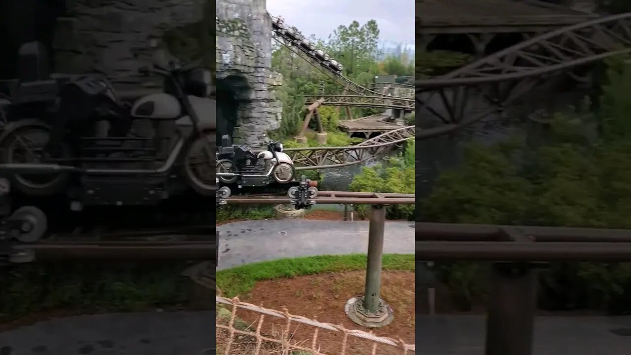 Hagrid's Magical Creatures Motorbike Adventure #universalorlando #islandsofadventure #harrypotter