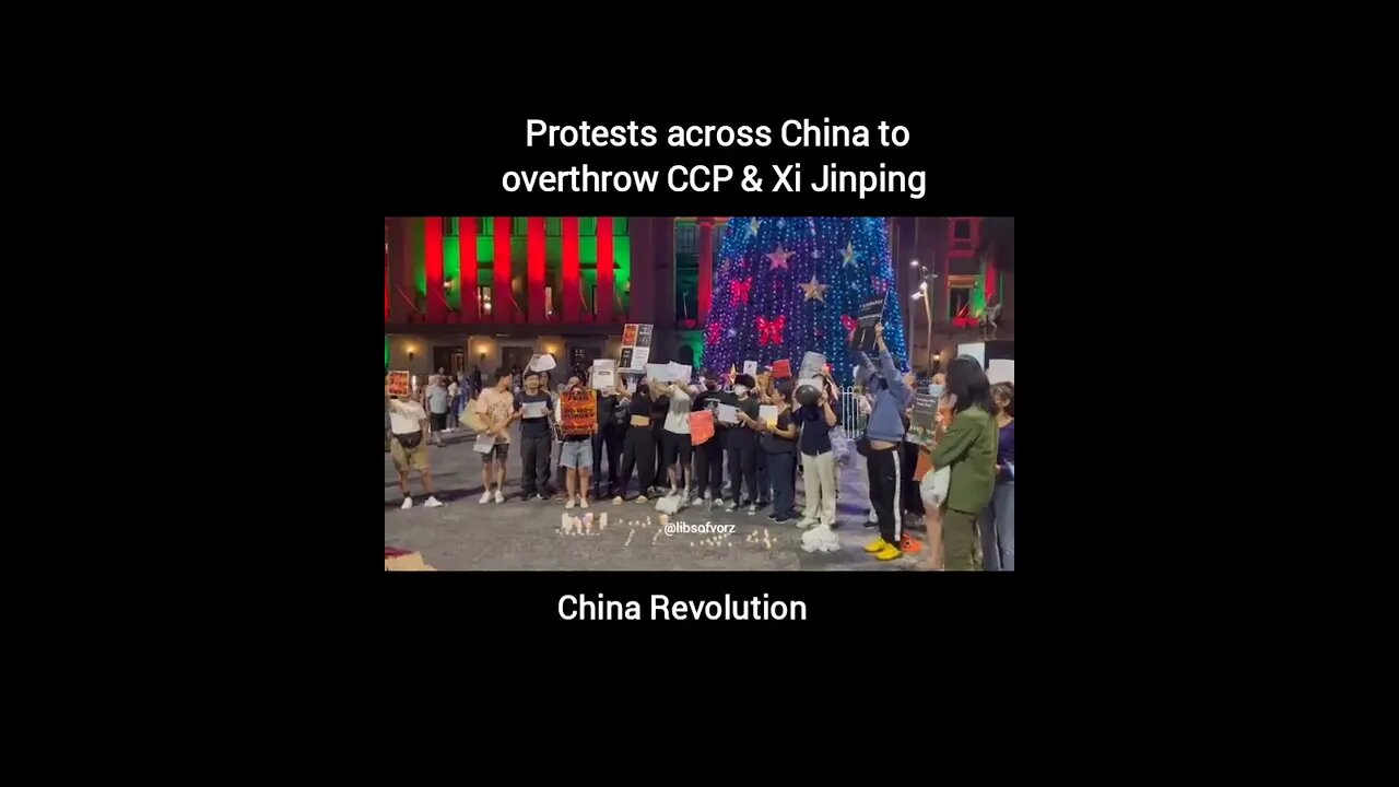 China Protests Revolution