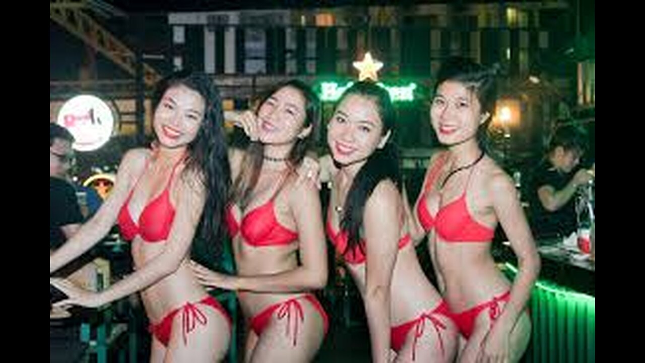 [4k] Thailand Bangkok Nightlife! Soapy Massage Shop, Soi 11 Sukhumvit, RCA Club Ladies! #79