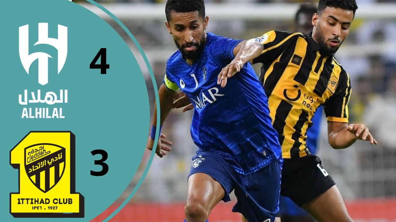 Al Ittihad vs Al Hilal Highlights _Mitrovitc Team Incredible Comeback