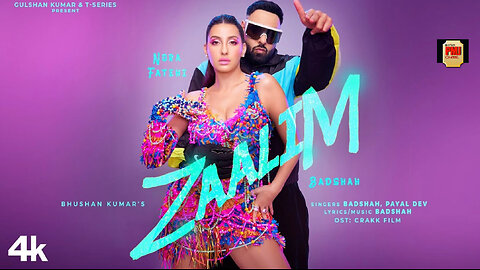 ZAALIM (Official Music Video): Badshah, Nora Fatehi | Payal Dev | Abderafia El Abdioui | Bhushan