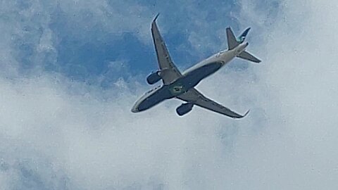 Airbus A320NEO PR-YYE departing to Belém do Pará from Fortaleza