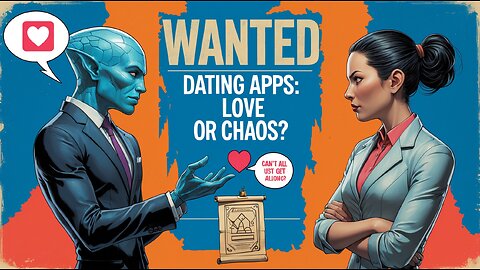 Human vs Crystal Alien Debate: Alien Dating Apps: STOP Doing This! 👽💔 - EP30