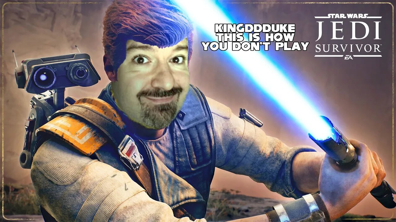 DSP WAGE QUITS STAR WARS JEDI SURVIVOR ON DAY ONE! DarksydePhil Rage, Salt, Death & Fall Compilation