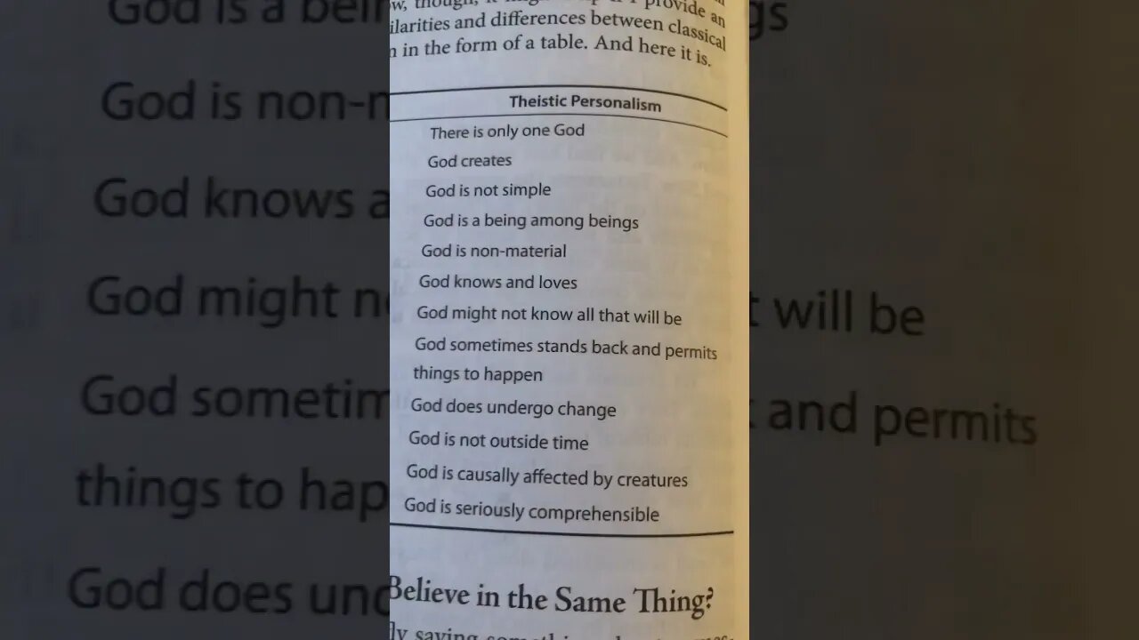 Classical Theism vs Theistic Personalism - What the Differences Are
