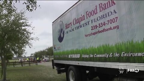 Harry Chapin Food Bank distributions this week