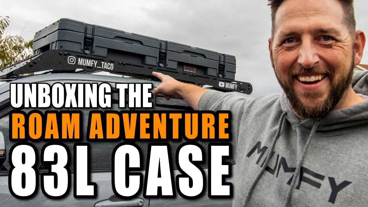 UNBOXING | ROAM 83 L Rugged Case #roamadventure #toyota #tacoma