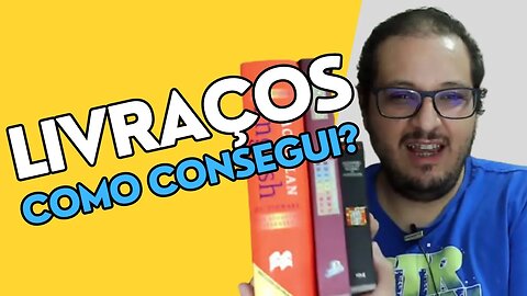 Como consegui estes livraços? Você nem vai acreditar