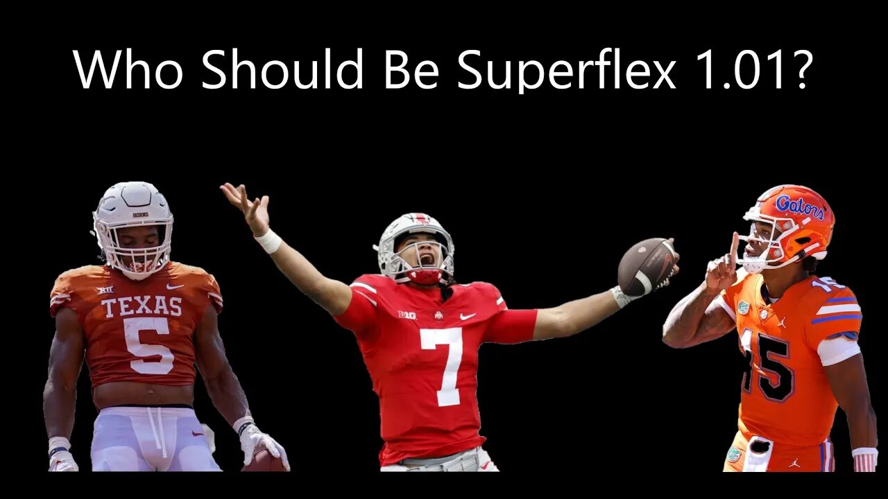 Dynasty Discussion - Who Should be the Superflex 1.01?