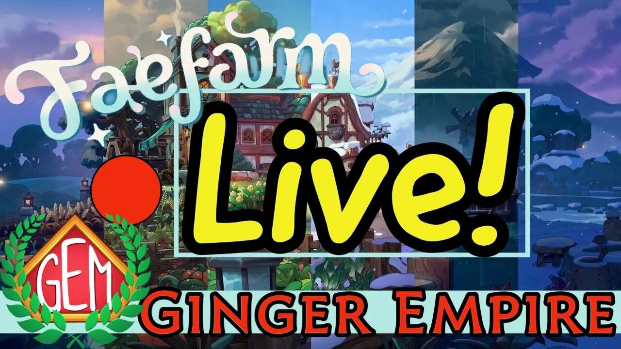 🔴Fae Farm Live! Lava Mines!!🔴