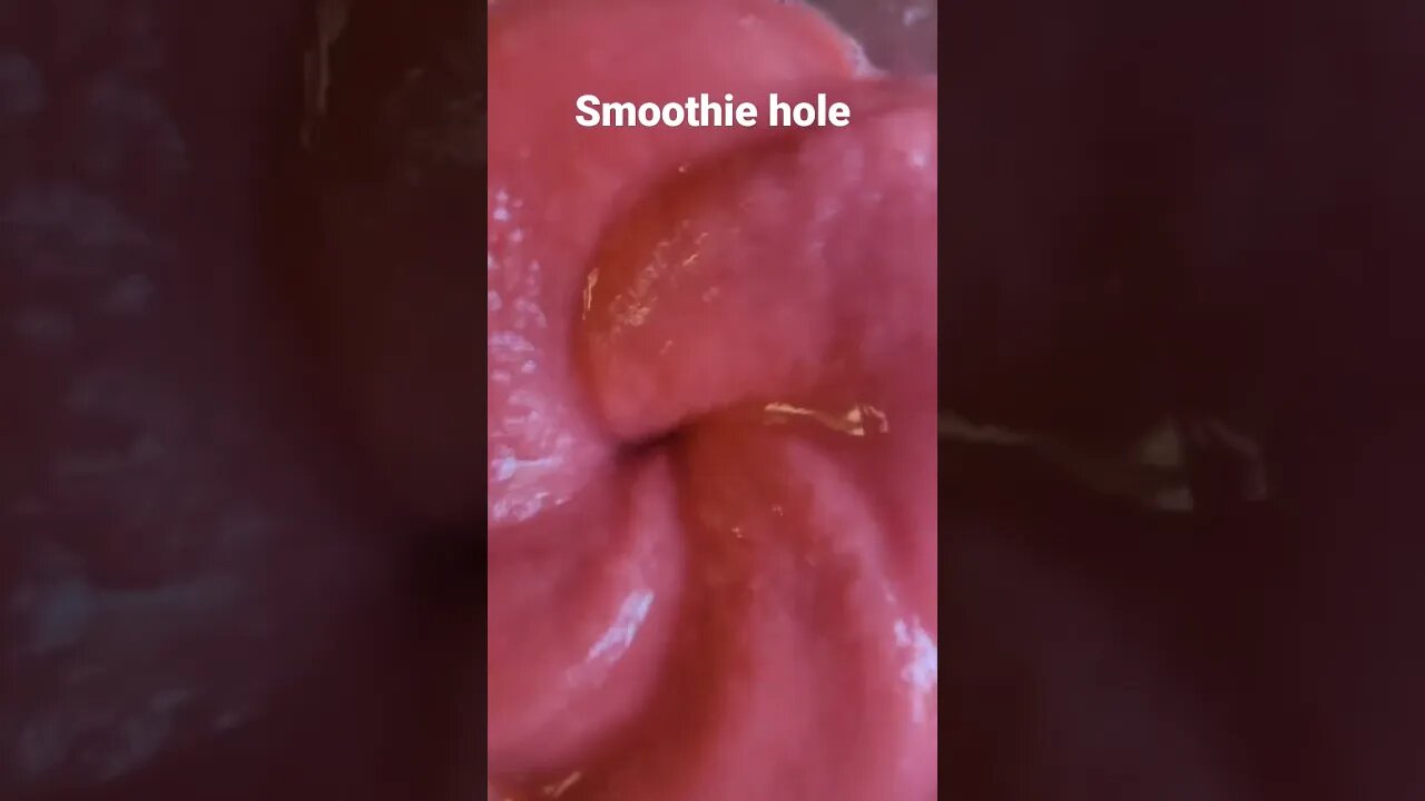 Smoothie hole #short