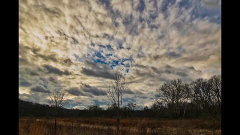 Calming Cloud Scenes with Thunder for Peace, Relaxation, Sleep and Stress Relief