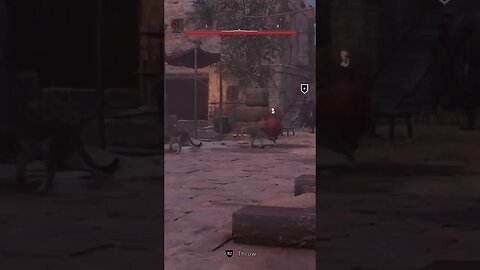 Basim does his best Scorpion impression “GET OVER HER” 😂 #assassinscreed #shorts #playstation