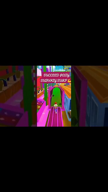 PLAY SUBWAY SURF FINALLY SUCCEED 👍🏻