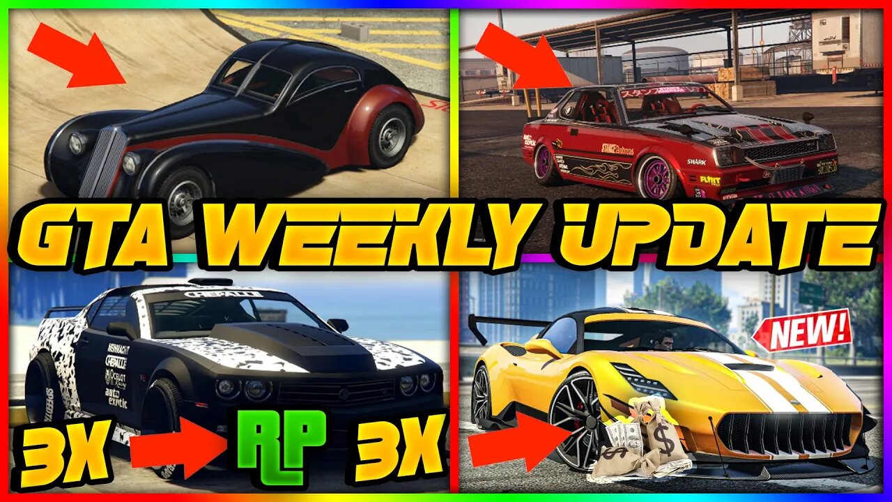 GTA 5 ONLINE WEEKLY UPDATE OUT NOW! | 2X $ + RP BUNKER & AMAZING SALES!