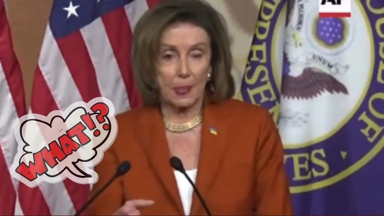 Pelosi Incoherently Explains Putin, Planes, & Tanks