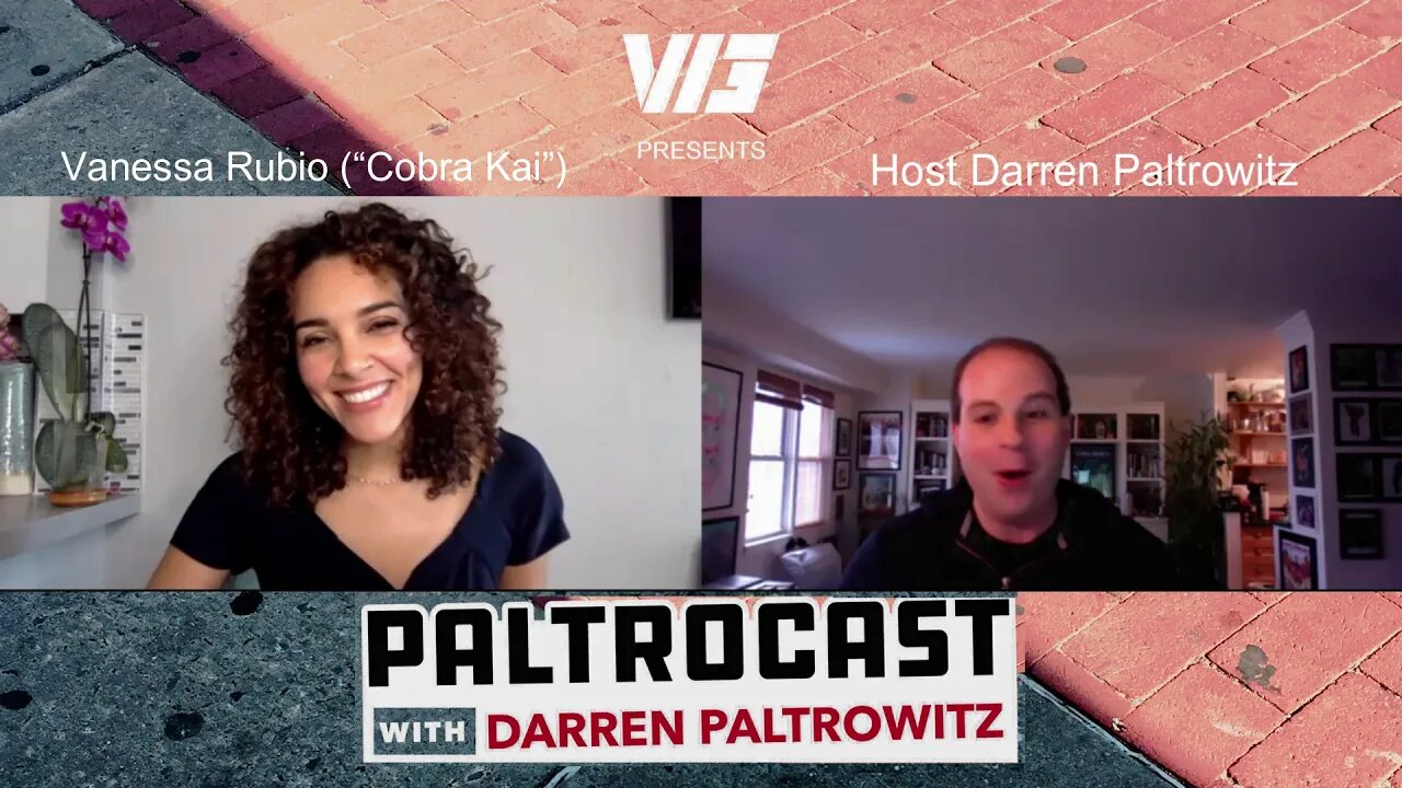 Vanessa Rubio ("Cobra Kai") interview with Darren Paltrowitz