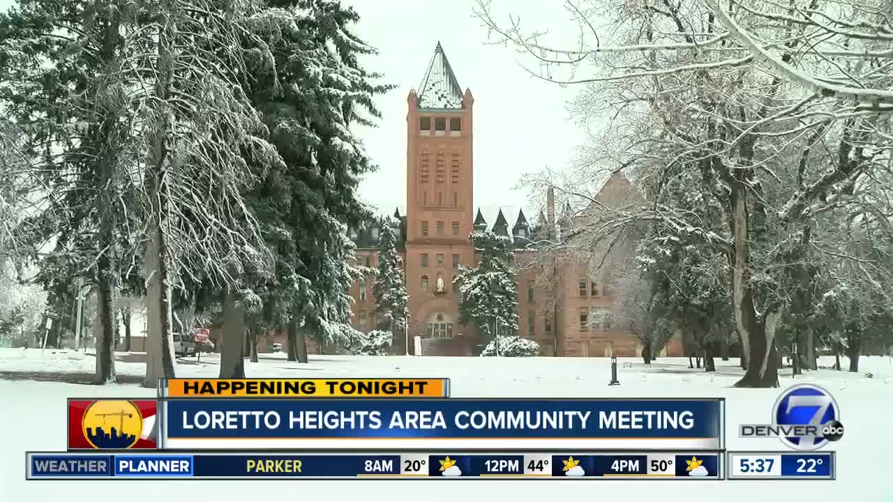 Loretto Heights area community meeting