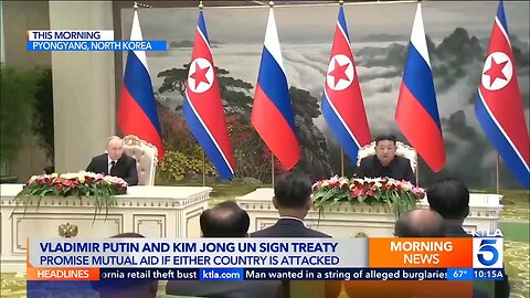 Russia and North Korea sign partnership deal that appears to be the strongest since the Cold War