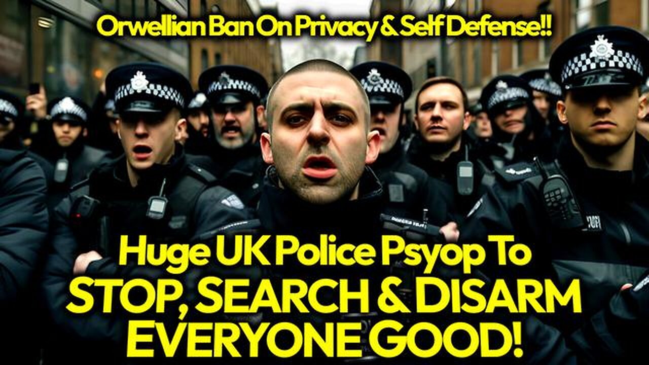 GOVT AGENTS PUSH TO DISARM BRITS WITH MANDATORY STOP & SEARCH DISARM!