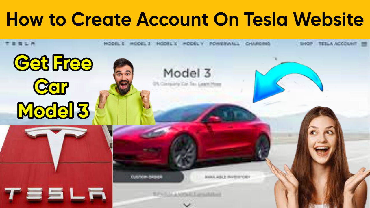 How to create an Account on Tesla Website | Tesla Solar Roof | Tesla New Model