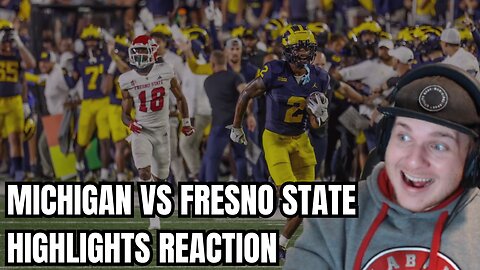 Michigan vs Fresno State Highlights REACTION