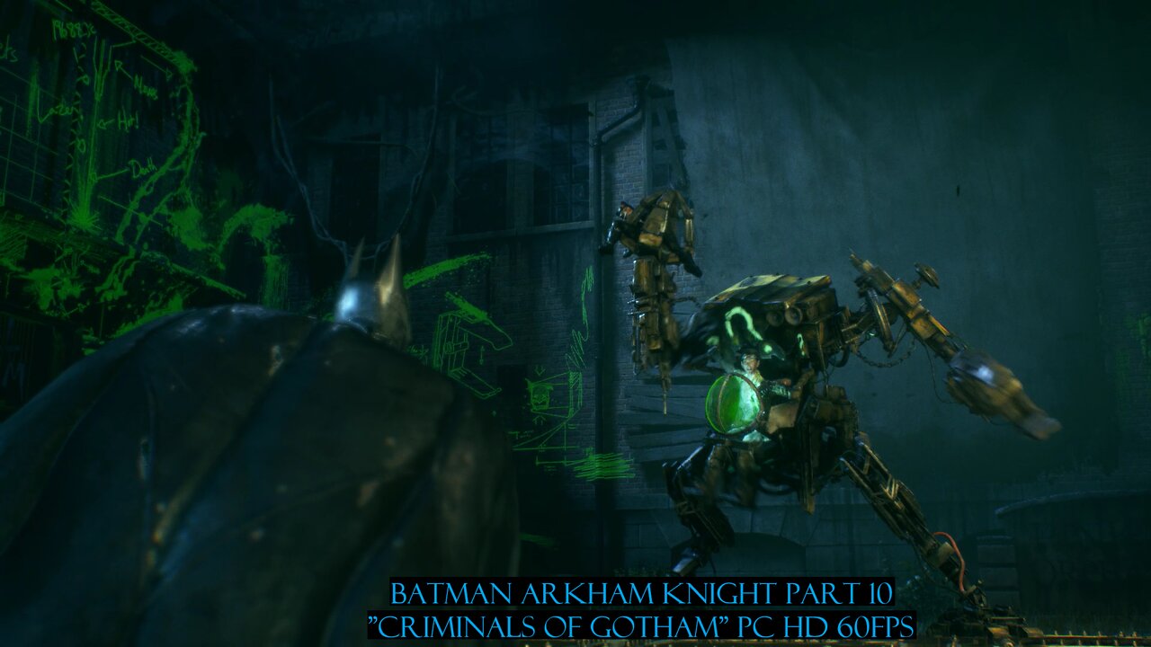 Batman Arkham Knight Part 10 "Criminals of Gotham" PC HD 60fps