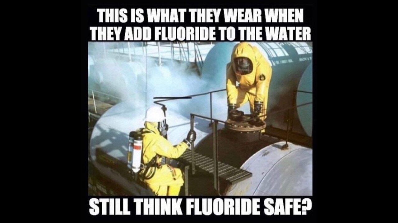 How are we so easily manipulated; FLUORIDE