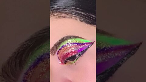 Eye Makeup Art Tutorial #shorts #trending #viral #eyemakeup #grwm #shortsvideo #fyp