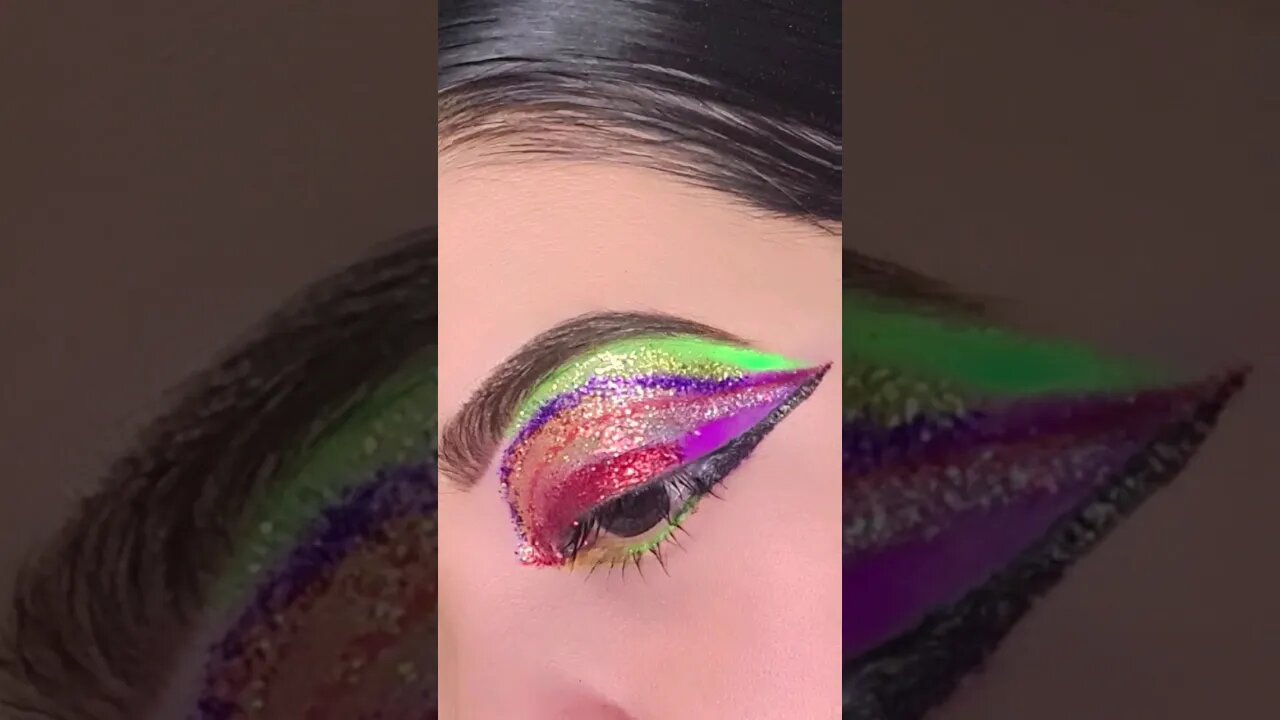 Eye Makeup Art Tutorial #shorts #trending #viral #eyemakeup #grwm #shortsvideo #fyp