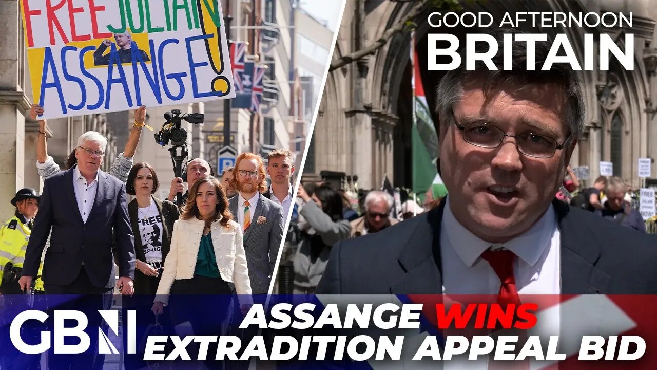 Julian Assange WINS High Court bid to appeal extradition to the US GBNews