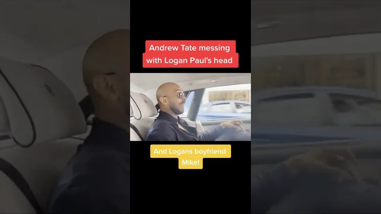 Andrew Tate messing with Logan Paul | Become Alpha #andrewtate #mindset #hustlersuniversity