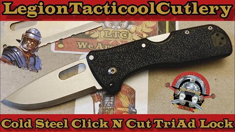 Cold Steel Click N Cut TriAd Folder!