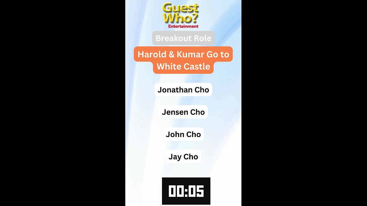 Guest Who #100 Quiz, Info, Facts and a Quote! | Harold & Kumar Go to White Castle