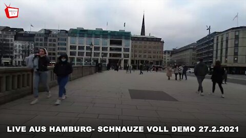 Live aus Hamburg- Schnauze Voll Demo 27.2.2021