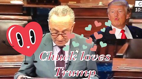 Chuck Schumer Loves President Trumps Erection