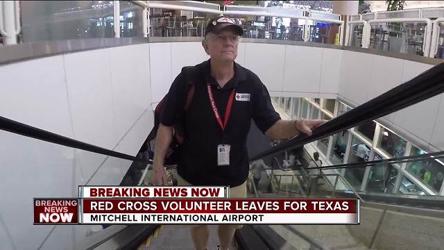 Wisconsin Red Cross Volunteer heads to Texas