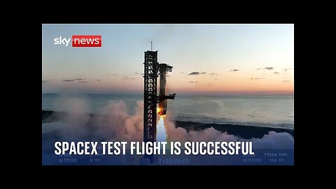 SpaceX rocket booster makes successful landing after test launch - using 'chopsticks'