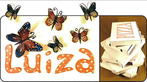 ❣DIY Cardboard Butterflies❣