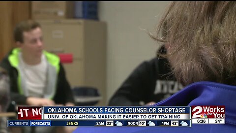 Oklahoma Schools Facing Counselor Shortage