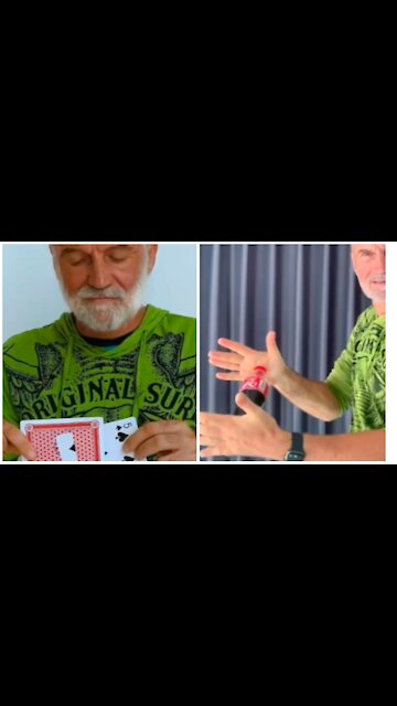 Grandpa's card magic tricks
