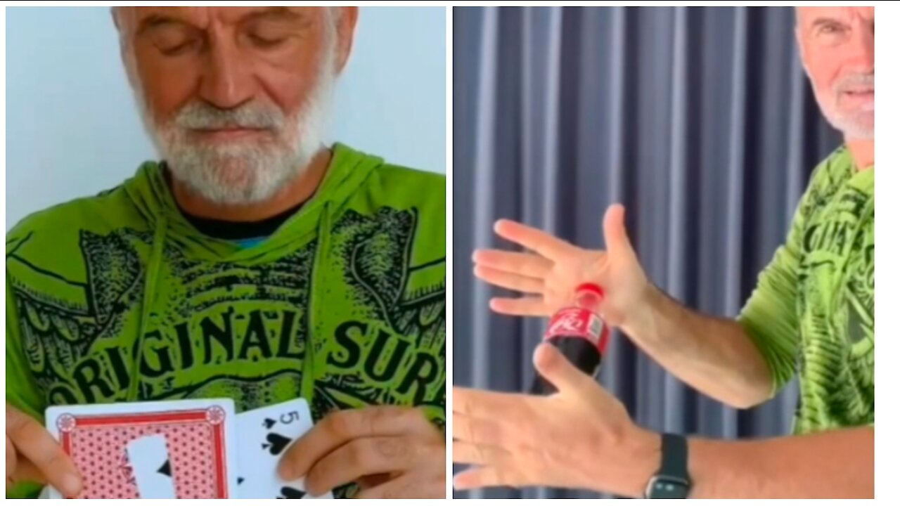 Grandpa's card magic tricks