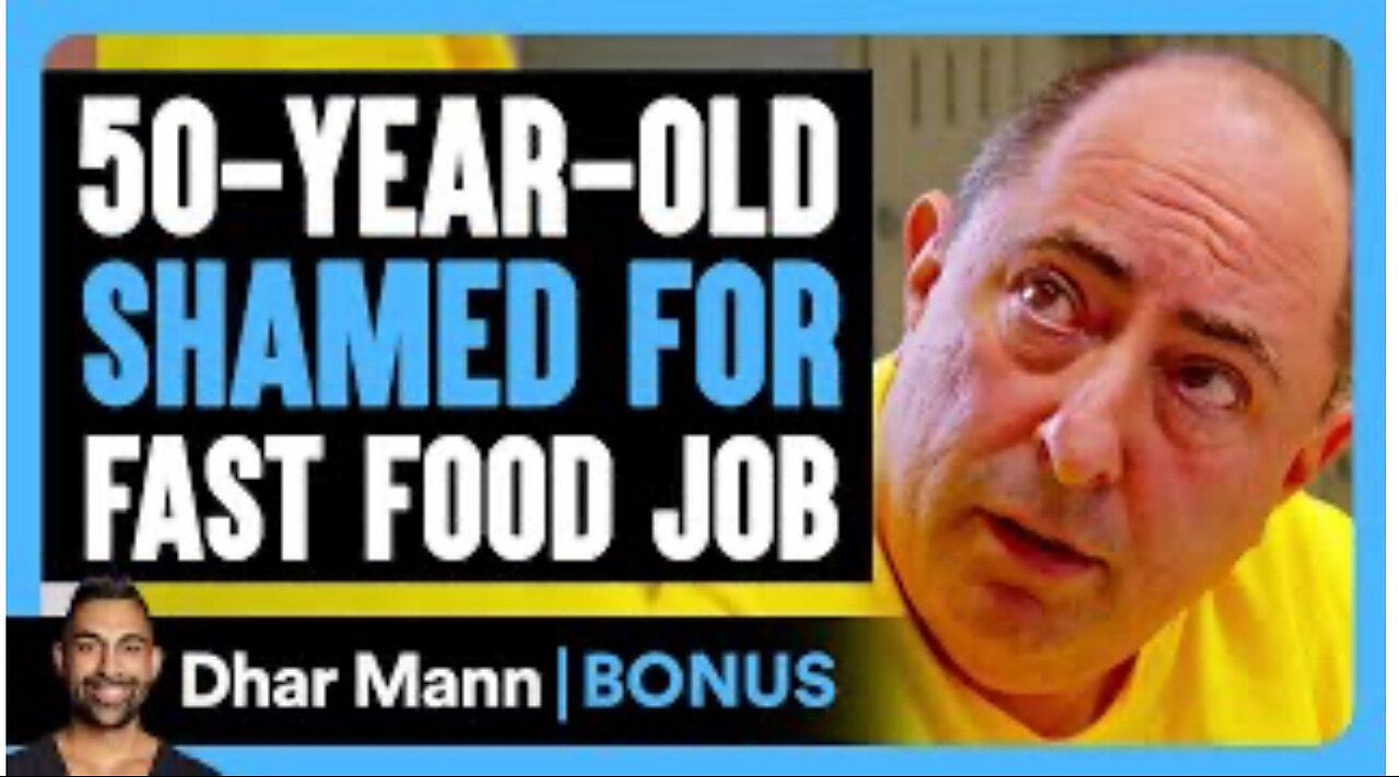 50 Year old Shamed For fast food job